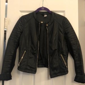 Faux Leather Jacket